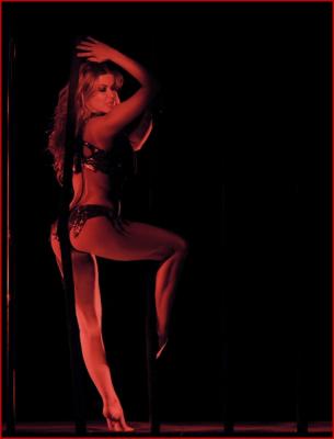 Carmen Electra Strips Down At Vegas